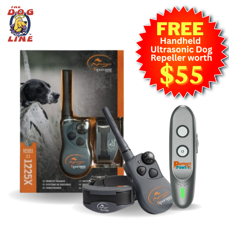 SportDOG Remote Training CollarSD1225X with FREE! Hand Held